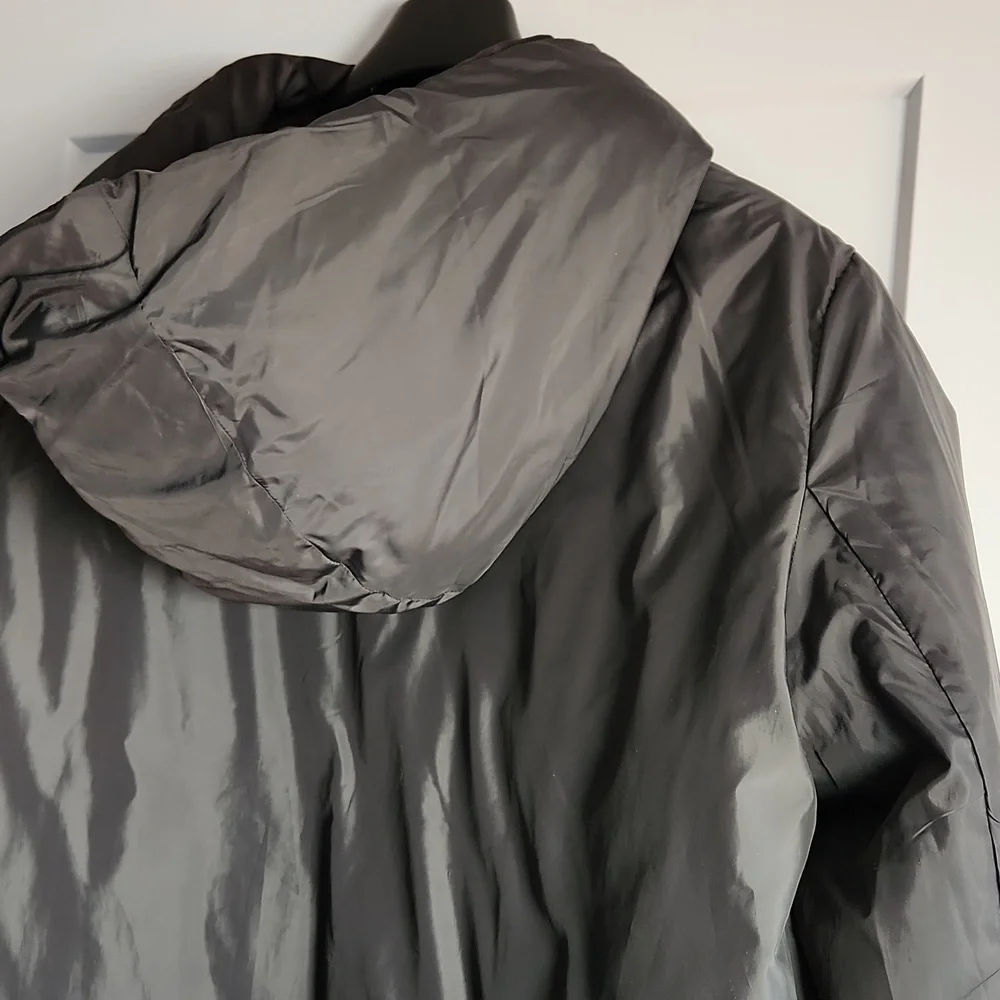 Zara Reversible Hooded Puffer Jacket, Size L - Picture 5 of 13